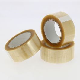 Tape PP solvent 48 mm x 100 mtr transparant