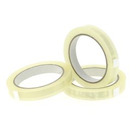 Tape PP acryl 19 mm x 66 mtr transparant