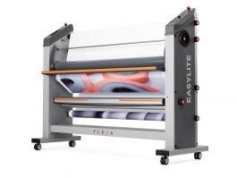 Flexa Easy Lite Laminator (heated upper roller 30° - 40° - 50°C) - L 1.600mm (3 shafts)