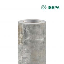 Igepa Newdeco Wallfilm Stone grijs DS1270 1220 mm x 50 M