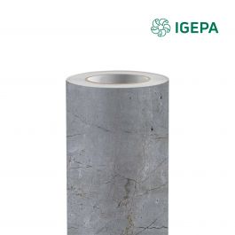 Igepa Newdeco Wallfilm Stone grijs DS1340 1220 mm x 50 M