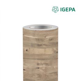 Igepa Newdeco Wallfilm Wood bruin DW1380 1220 mm x 50 M