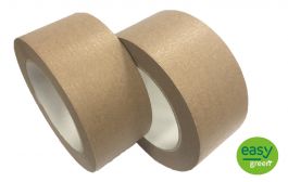 Papieren tape 48 mm x 50 mtr bruin