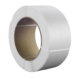 Omsnoeringsband PP 5 x 0,47 mm x 7000 mtr kern 200 mm wit
