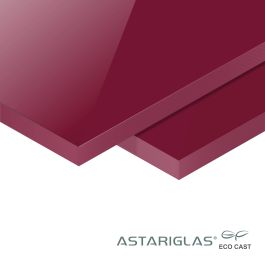 Astariglas® ECO CAST RAL3005 wijnrood 2050 mm x 3050 mm 8 mm