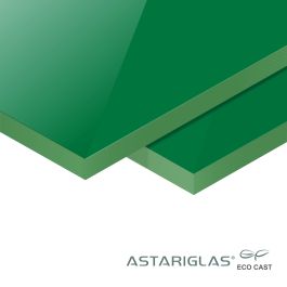 Astariglas® ECO CAST RAL6029 mintgroen 600 mm x 1000 mm 8 mm