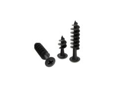 Re-board® plastic screws for RB16 zwart 30 mm (500st) - 10030-BLK