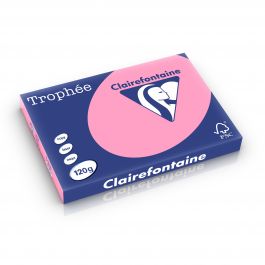 Clairefontaine Trophee pastel 120 g/m² fel rose 1278 297 x 420 mm BL