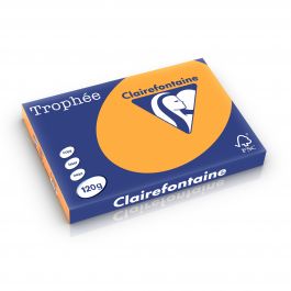 Clairefontaine Trophee pastel 120 g/m² oranje 1305 297 x 420 mm BL